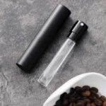 Verre élégant pour broyer vos grains de café avec facilité
