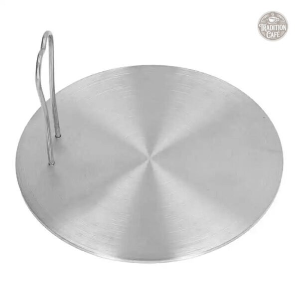 Adaptateur induction en acier pour cuisson optimale