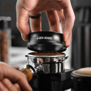 Anneau noir magnétique pour dosage de café 58 mm