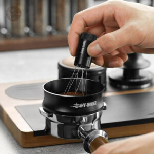 Accessoire café : anneau noir pour dosage magnétique