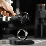 Accessoire de café, anneau noir, dosage précis 58 mm
