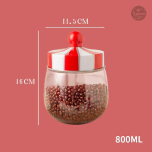 Rangement esthétique pour biscuits et douceurs variées