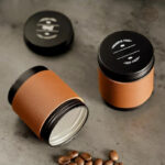 Accessoire de cuisine pour café en similicuir