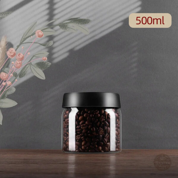 Boîte de rangement pour café avec couvercle étanche