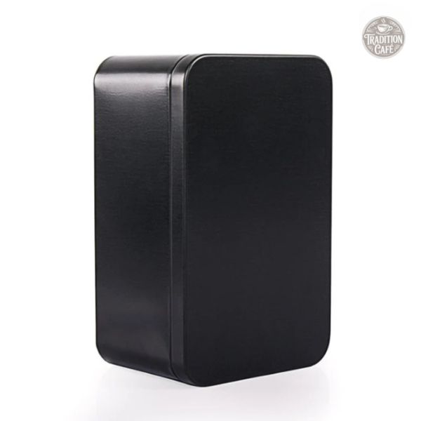 Boite en Fer Design Noir pour Rangement Chic