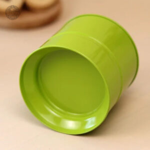 Rangement Pratique avec Boite en Fer Verte