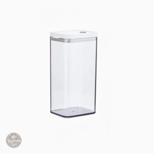 Boite Hermétique Design Élégante avec Couvercle Blanc