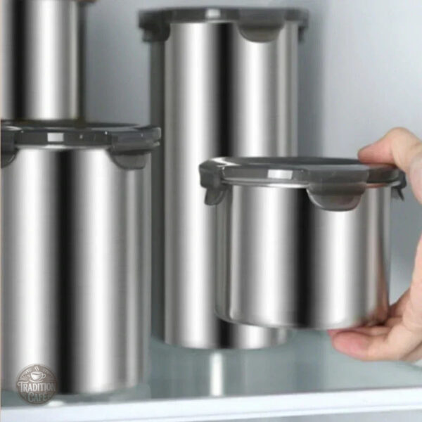 Accessoire de cuisine élégant en inox hermétique