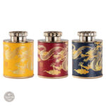 Accessoire de thé en métal, motif dragon élégant