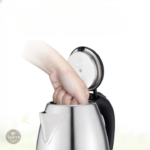 Bouilloire inox au design élégant et contemporain