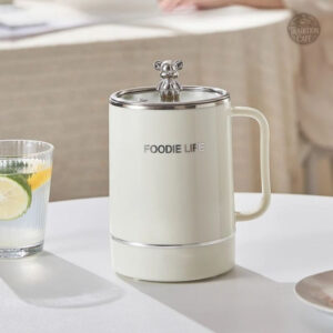 Bouilloire Electrique 0,8L design blanc moderne