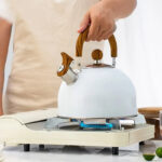 Bouilloire en acier inoxydable pour une utilisation pratique