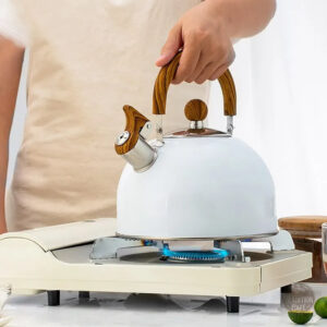 Bouilloire en acier inoxydable pour une utilisation pratique