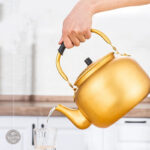 Théière en aluminium, ajout chic à votre cuisine