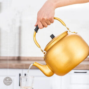 Théière en aluminium, ajout chic à votre cuisine