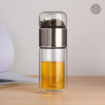 Bouteille infuseur double paroi avec séparateur