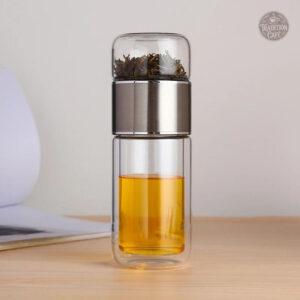Bouteille infuseur double paroi avec séparateur