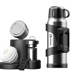 Bouteille Thermos ergonomique pour boissons chaudes et froides