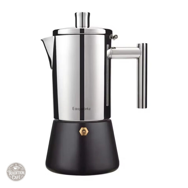 cafetiere-6-tasses-acier-inoxydable-moderne-1 Cafetière Italienne Inox 500 ml tous feux