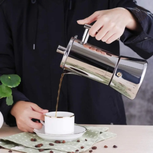 Cafetière Inox 500 ml pour tous types de feux