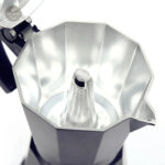 Cafetière Italienne avec Design Électrique Moderne