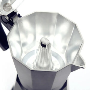 Cafetière Italienne avec Design Électrique Moderne