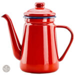 Cafetière vintage au design ancien et élégant