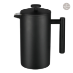 Cafetière à piston isotherme inox noir pour un café savoureux