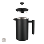 Cafetière à piston en inox, idéale pour les amateurs de café
