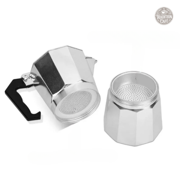 Cafetière Italienne classique pour deux tasses