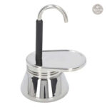 Cafetière Italienne Induction en acier inoxydable léger
