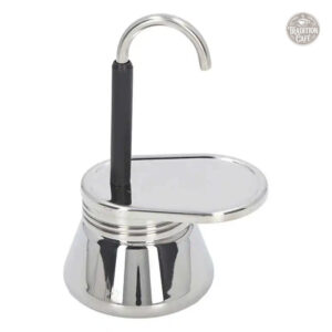 Cafetière Italienne Induction en acier inoxydable léger