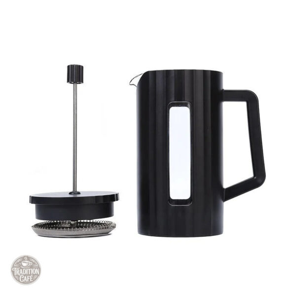 Cafetière à piston pour préparation facile du café