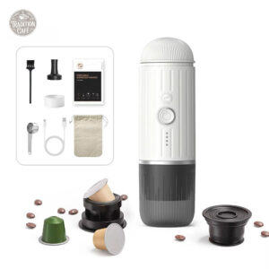 Cafetière Portable Moderne Blanche