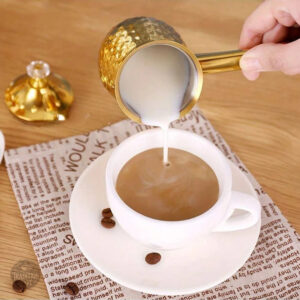 Cafetière traditionnelle turque en acier inoxydable