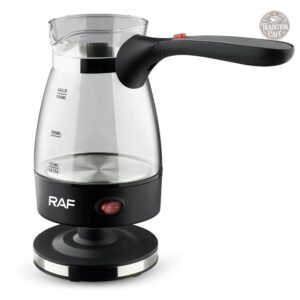 Cafetière en Acier et Verre pour préparer le café turc