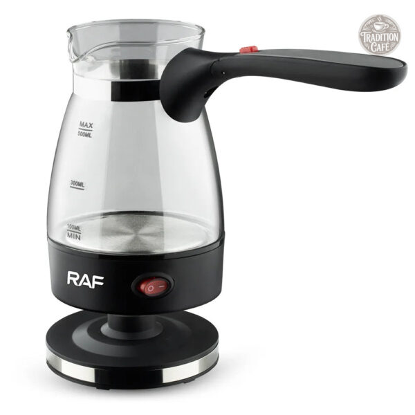 Cafetière en Acier et Verre pour préparer le café turc
