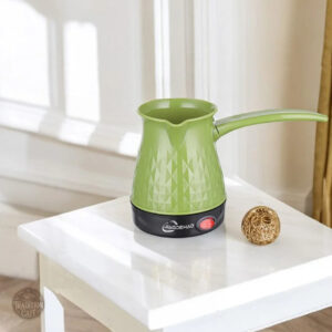 Mini Cafetière Électrique Turque Verte