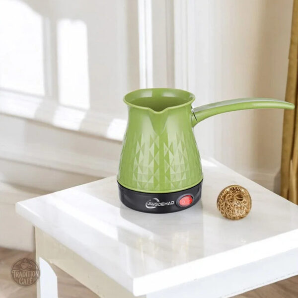 cafetiere-turque-design-electrique-1 Mini Cafetière Électrique Turque Verte