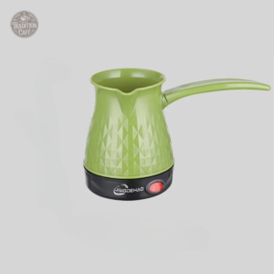 Cafetière électrique compacte au design turc élégant