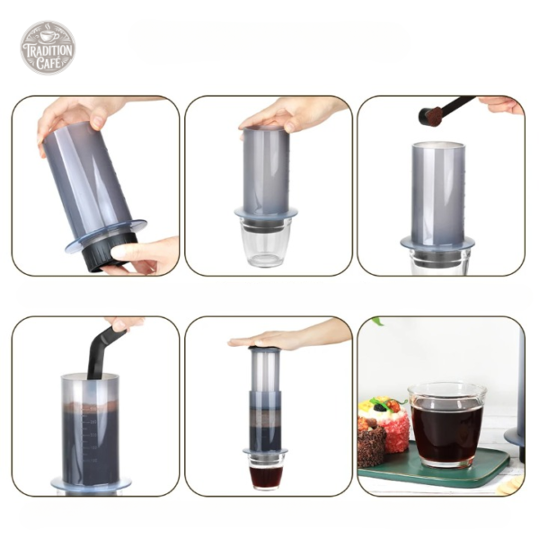 Cafetière Manuelle avec 50 filtres papier inclus