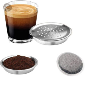 Accessoire café Senseo en acier inoxydable