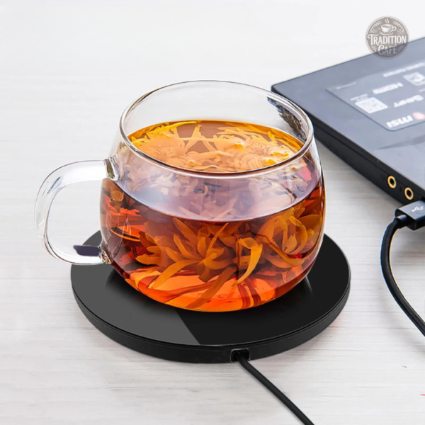 Accessoire pratique pour garder votre tasse chaude