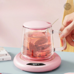 Accessoire chauffe-tasse USB, design compact et coloré