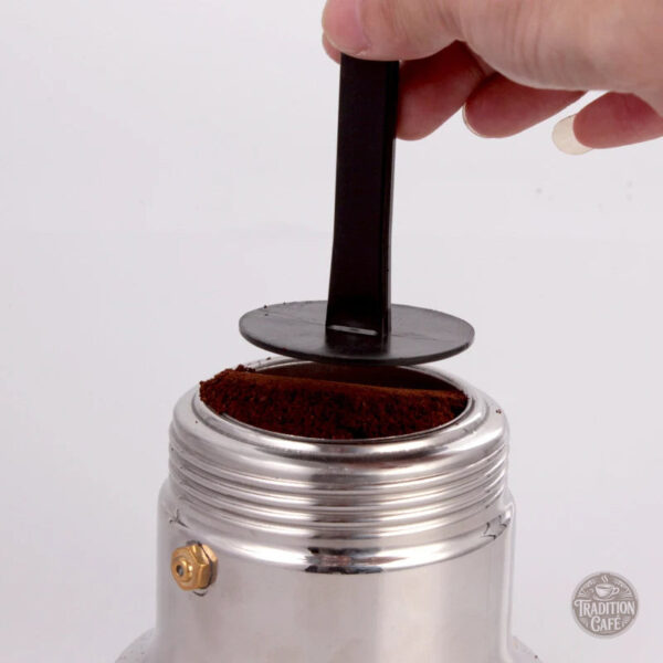 Accessoire doseur noir pour poudres