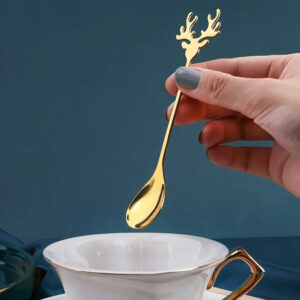 Cuillère à Moka Dorée pour Noël