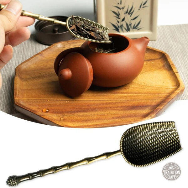 Cuillère à thé en bambou pour un style unique