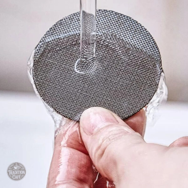 Filtre à café 58 mm en acier pour baristas
