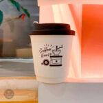 Café gobelet avec couvercle, pack de 10