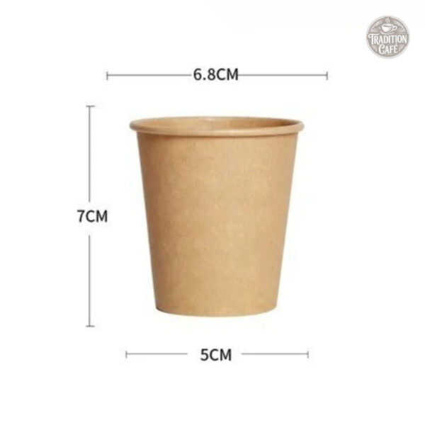 Gobelet à café écologique, 180 ml en kraft